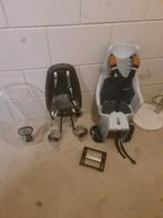 Fietszitje Voor & Achter - Set!, Ophalen, Gebruikt, Achterzitje, Voetsteuntjes