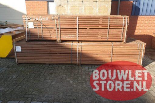 Hardhouten balk 45x70mm azobe balken tuinhout regels, Tuin en Terras, Palen, Balken en Planken, Nieuw, Balken, 250 cm of meer