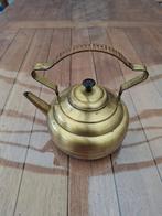 Antieke theepot, fluitketel, met gladde buik., Antiek en Kunst, Ophalen of Verzenden