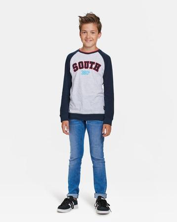 Mooie blauwe BLUE RIDGE superskinny fit jog jeans maat 152.  beschikbaar voor biedingen