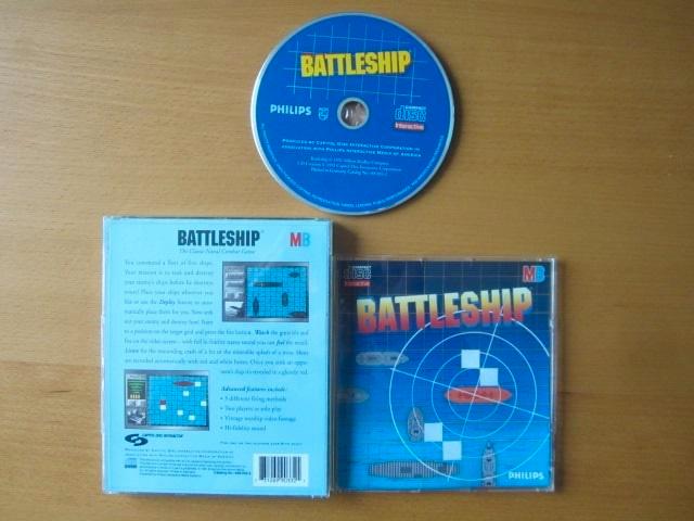 Battleship Philips CDI cd-i, Spelcomputers en Games, Games | Overige, Zo goed als nieuw, Overige genres, 1 speler, Vanaf 3 jaar