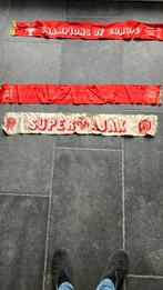 2 sjaaltjes Ajax jaren 80, Vaantje of Sjaal, Gebruikt, Ophalen of Verzenden, Ajax