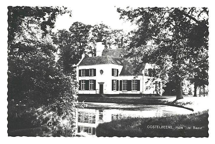 978706 Oostelbeers N Br 1963 Huis te Baest Nette oude kaart, Verzamelen, Ansichtkaarten | Nederland, Ongelopen, Noord-Brabant
