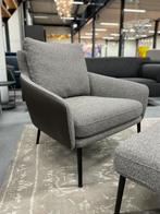 2 Nieuw Rolf Benz Jon Fauteuil bruin stof leer Design stoel, Nieuw, 75 tot 100 cm, Ophalen of Verzenden, Stof