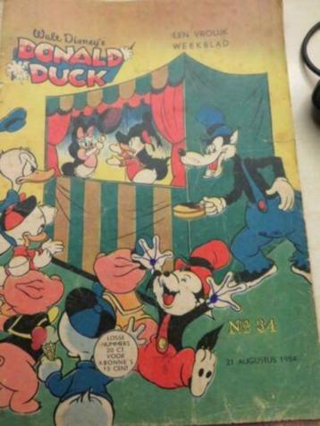 donald ducks heel veel 1954 t/m 1959  herdruk1952+ pin beschikbaar voor biedingen