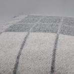 Hermes Avalon III kussens Wol & Kasjmier- Nieuwstaat, Huis en Inrichting, Ophalen of Verzenden, Zo goed als nieuw, Grijs, Vierkant