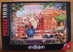 Toerist in Amsterdam - Anatolian Puzzel  - 1000 st, Ophalen of Verzenden, 500 t/m 1500 stukjes, Zo goed als nieuw, Legpuzzel
