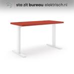 10x Linoleum Zit-sta bureau 138x68 cm! Rood! Incl. BTW!, Huis en Inrichting, Verzenden, Elektrisch, Nieuw, Stabureau