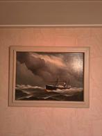 Mooi schilderij op linnen, Antiek en Kunst, Ophalen