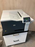 HP Color LaserJet CP5225 + verrijdbare kast (A3 kleur), Ophalen, Gebruikt, Printer, HP