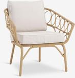 Lounge-/ Balkonstoel JENNUM (Jysk) 2 stuks, ook los te koop, Ophalen, Zo goed als nieuw, Metaal, Stapelbaar