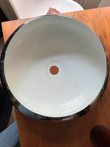 Vintage Chrome Lampenkap beschikbaar voor biedingen