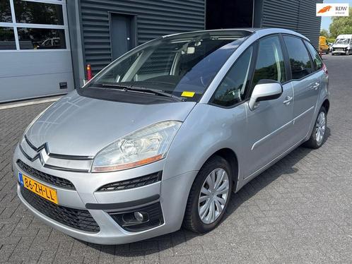 Citroen C4 Picasso 2.0-16V Ambiance EB6V 5p. Airco, PDC, Auto diversen, Schadeauto's, Citroën, Automaat, Benzine, MPV, Zilver of Grijs