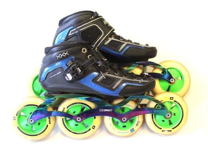 TOPSET POWERSLIDE MAAT 41, Sport en Fitness, Skeelers, Gebruikt, Inline skates 4 wielen, Powerslide, Ophalen of Verzenden