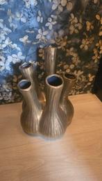 Goudkleurige Tulpenvaas, Huis en Inrichting, Woonaccessoires | Vazen, Ophalen, Nieuw, Overige kleuren, Minder dan 50 cm