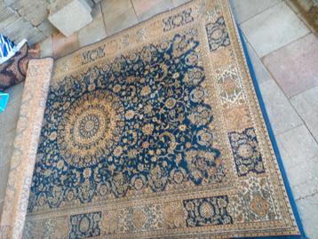 Karpet tapijt vloerkleed blauw 160x230cm beschikbaar voor biedingen