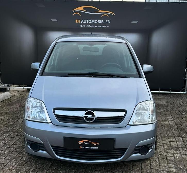 Opel Meriva 1.6 16V 77KW Easytronic 2006 Grijs, Auto's, Opel, Bedrijf, Meriva, Airconditioning, Centrale vergrendeling, Elektrische ramen