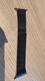 Apple Watch 8 Milanees bandje 45mm Grafiet Zo goed als nieuw, Bandje, Apple Watch ⌚️, Ophalen of Verzenden, Zo goed als nieuw