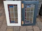 Glas in lood ramen - 40x20 cm, Doe-het-zelf en Verbouw, Deuren en Horren, Ophalen, Gebruikt, Binnendeur, Minder dan 200 cm