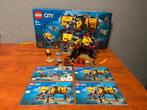 Lego 60265 - City - Ocean Exploration Base, Ophalen of Verzenden, Zo goed als nieuw, Complete set, Lego