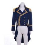 Blauwe heren 18e eeuwse jas (militaire officiers steampunk), Kleding | Heren, Carnavalskleding en Feestkleding, Historisch, Nieuw