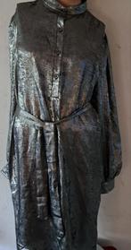 Gossip dames Zilveren Jurk S/M, Kleding | Dames, Overige kleuren, Ophalen of Verzenden, Zo goed als nieuw, Knielengte