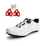 Top R-400 Raceschoenen Wit met schoenplaatjes, Sport en Fitness, Wielrennen, Ophalen of Verzenden, Zo goed als nieuw, Schoenen