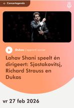 2 kaarten Rotterdams Philharmonisch Orkest (€30 per stuk), Tickets en Kaartjes, Twee personen, Februari