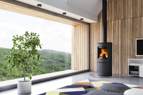 Aanbieding houtkachel Lamia 01, Huis en Inrichting, Kachels, Nieuw, Vrijstaand, Houtkachel, Hout, Ophalen of Verzenden