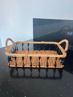 Natuurlijk rieten mandje met handvatten,, Ophalen of Verzenden, Nieuw