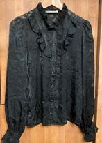 Pom Amsterdam Kanten Blouse Maat 36, Kleding | Dames, Ophalen of Verzenden, Zo goed als nieuw, Maat 36 (S), Zwart