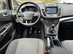 Ford Grand C-Max 1.0 125pk Titanium Navi, Clima, Trekhaak, Auto's, 745 kg, Gebruikt, Origineel Nederlands, Bedrijf