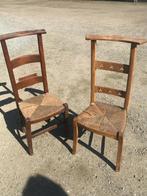 2 bidstoeltjes, Ophalen