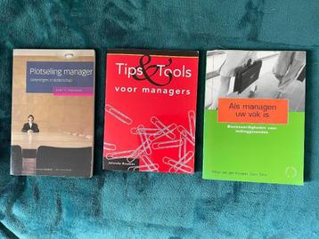 Management boeken (Nederlands), gratis af te halen beschikbaar voor biedingen