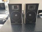 Technics vintage stereospeakers, Gebruikt, 60 tot 120 watt, Front, Rear of Stereo speakers, Ophalen