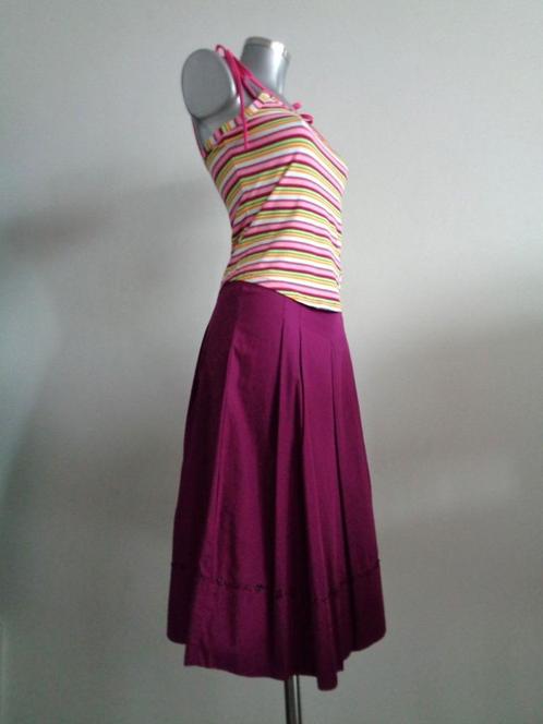 Turnover paarse rok, katoen, maat 36 nieuw met kaartje, Kleding | Dames, Rokken, Nieuw, Maat 36 (S), Paars, Knielengte, Verzenden
