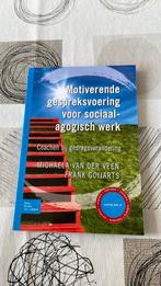 Motiverende gespreksvoering voor sociaalagogisch werk, Boeken, Ophalen of Verzenden, Zo goed als nieuw, HBO, Michaela Veen; Frank Goijarts