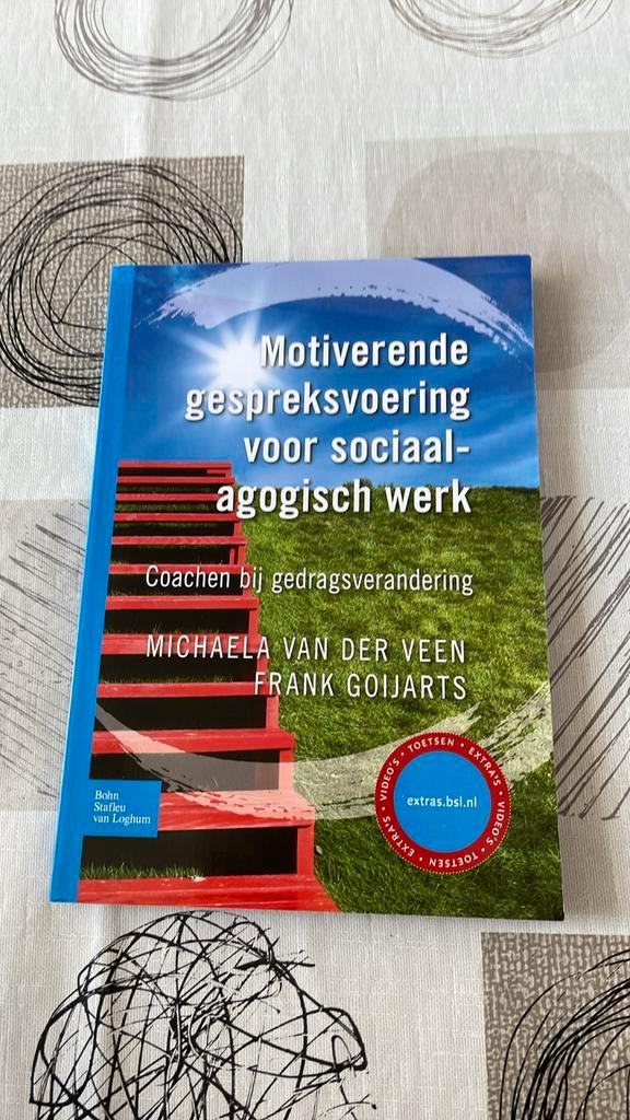 Motiverende gespreksvoering voor sociaalagogisch werk, Boeken, Studieboeken en Cursussen, Zo goed als nieuw, HBO, Ophalen of Verzenden