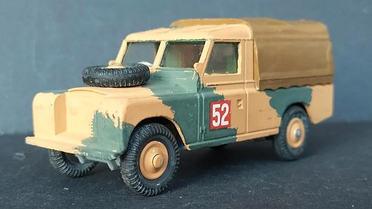 Land Rover 109 Army Uitvoering 1'43 Corgi Toys Pol, Hobby en Vrije tijd, Modelauto's | 1:43, Zo goed als nieuw, Auto, Corgi, Verzenden