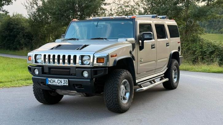 Hummer H2 Youngtimer 40000KM ALLES ORIGINEEL (C of B Rijbe…., Auto's, Hummer, Particulier, H2, 4x4, ABS, Achteruitrijcamera, Airbags