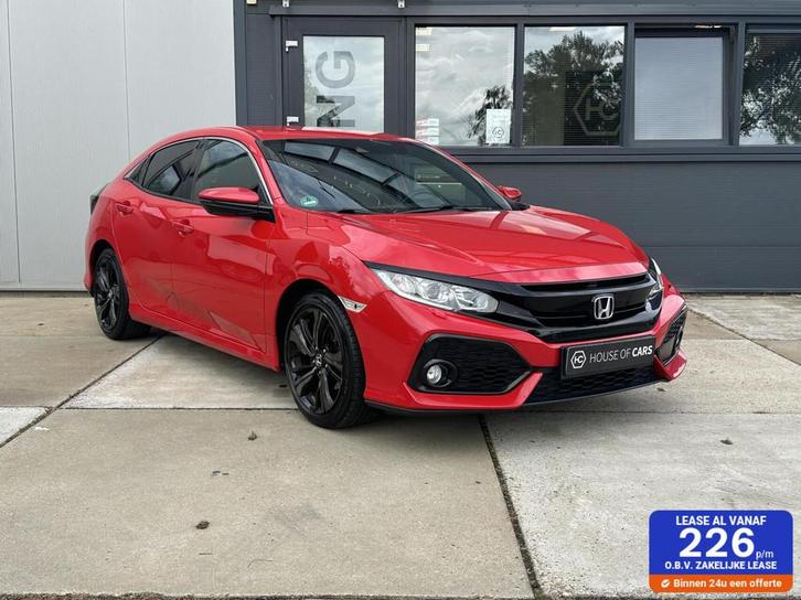 Honda Civic 1.0 i-VTEC Executive Clima Cruise Navi BT LED, Auto's, Honda, Bedrijf, Te koop, Civic, ABS, Achteruitrijcamera, Adaptive Cruise Control