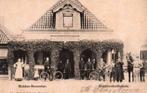 Midden-Beemster Stationskoffiehuis fiets volk, Verzenden, Voor 1920, Ongelopen, Noord-Holland