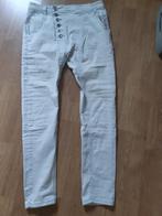 Spijkerbroek, heel lichtblauw, Fit Boyfriend, maat M/L, Blauw, Ophalen of Verzenden, Zo goed als nieuw, MDY Fit Boyfriend