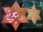 Klassieke Vintage Houten Kerstster / 30 cm + Doos, Diversen, Ophalen of Verzenden, Gebruikt