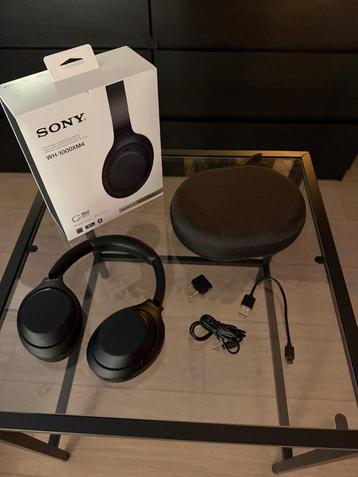 Sony WH-1000XM4 Zwart beschikbaar voor biedingen