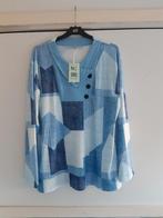 Casual bloese dames Maat XL, Blauw, Maat 46/48 (XL) of groter, Nieuw, Ophalen of Verzenden