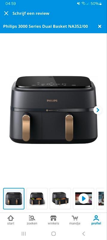 Philips 3000 dual airfryer  beschikbaar voor biedingen