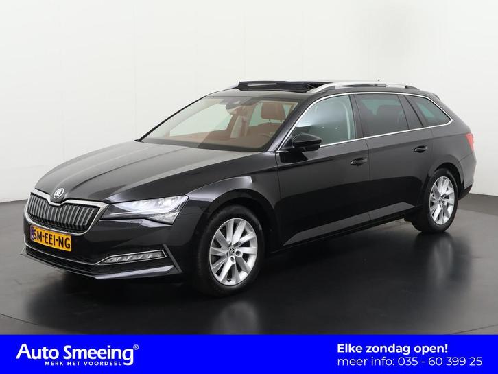 Skoda Superb Combi 1.4 TSI iV Style Business | Panoramadak |, Auto's, Skoda, Bedrijf, Te koop, Superb, ABS, Achteruitrijcamera