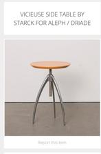 Philippe Starck vicieuse bijzettafel, Ophalen, In hoogte verstelbaar, Gebruikt, Hout