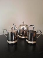 Mooi verzilverd servies 3 delig, Ophalen of Verzenden